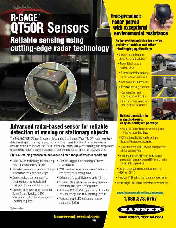 Banner Stud Sensor QT50R-page_pdf